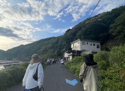 今回は　海上釣堀